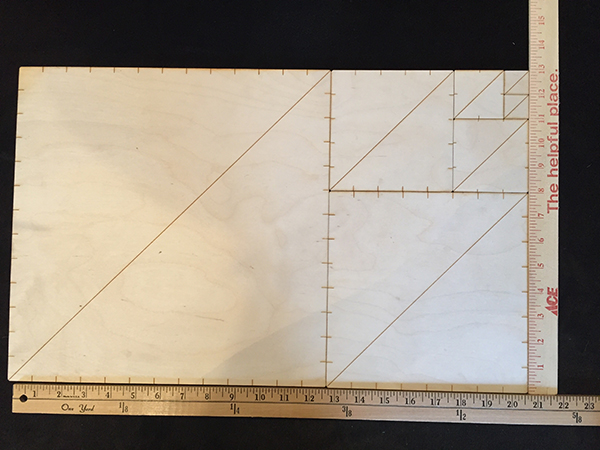 Fibonacci Diagonal Puzzle