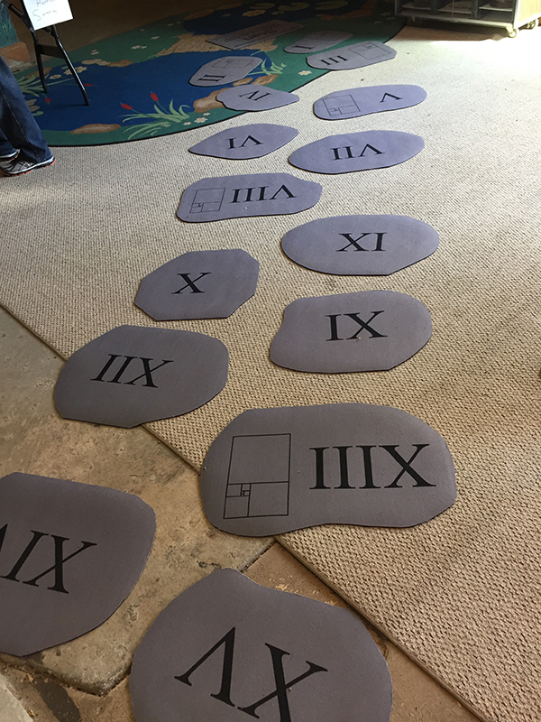 Roman Numeral Stones