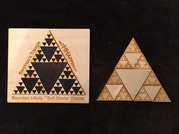 Sierpinski Triangle - Black and White