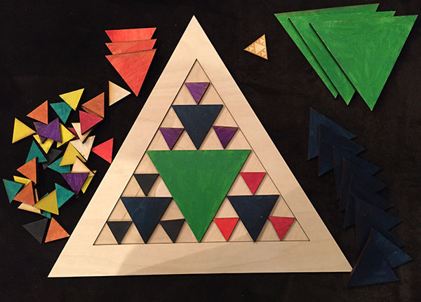 Sierpinski Triangle - Color